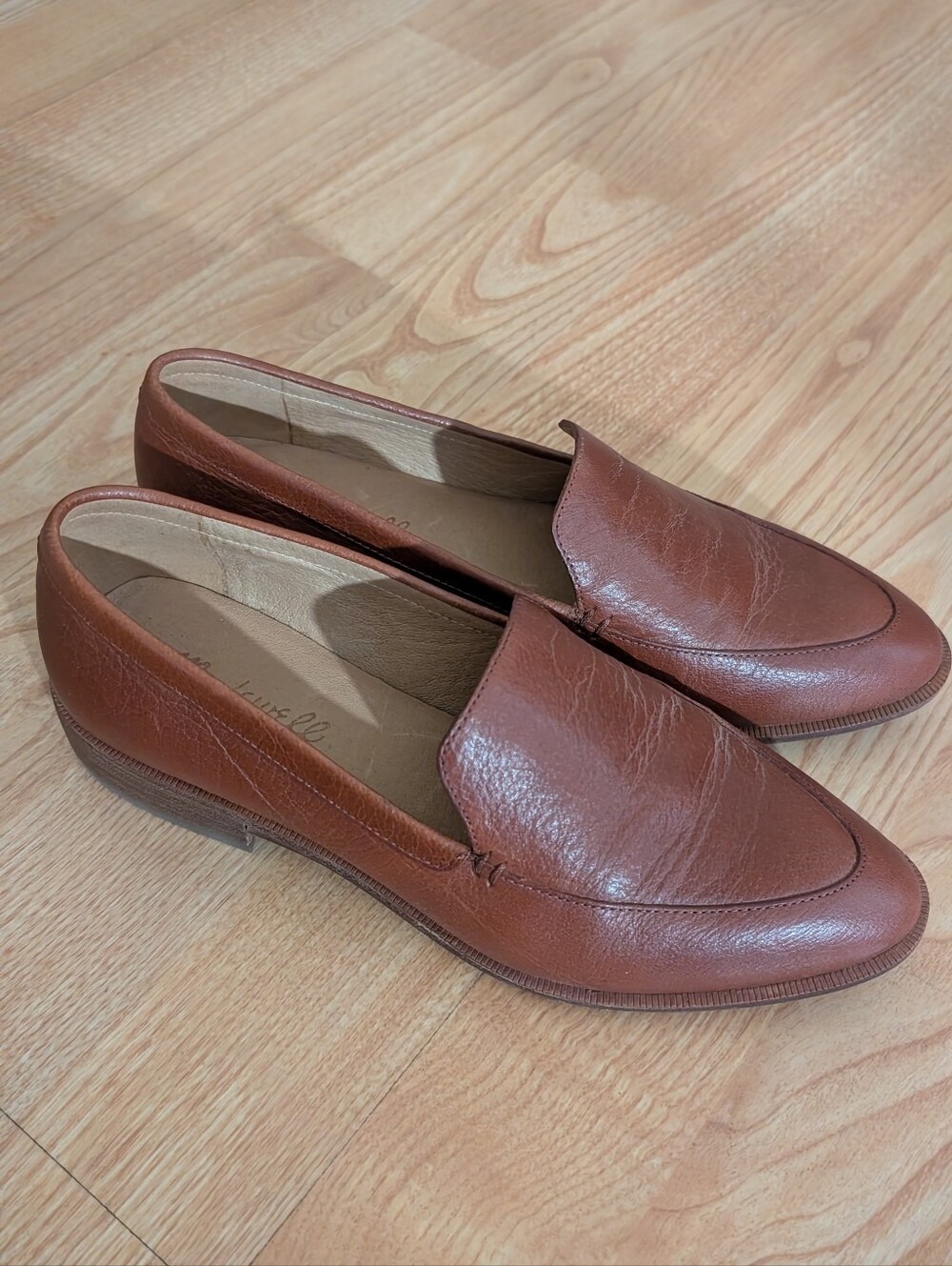 Madewell Frances Brown Leather Loafer Size 6